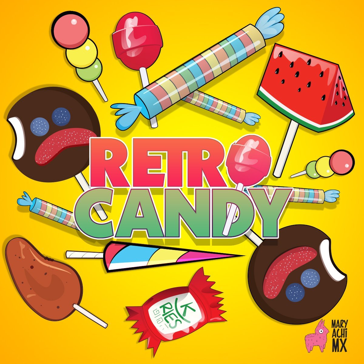 Playeras Retro-Candy | MaryAchi