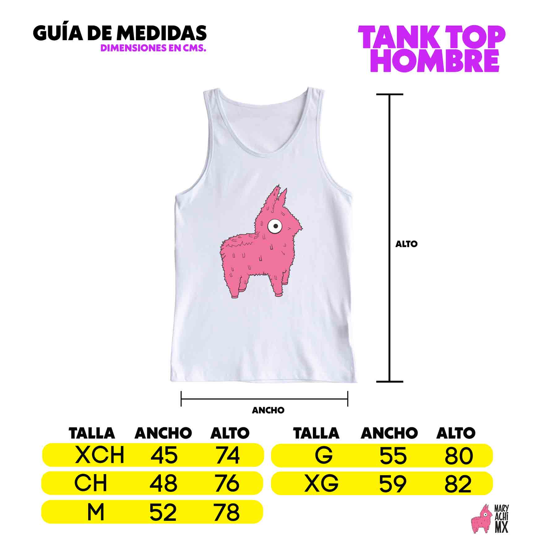 Mexicolor Tank Top - Hombre